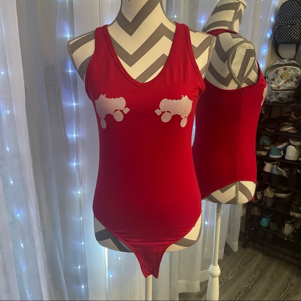 BoutBetties Bodysuit - Red